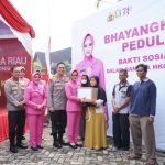 Sambut HUT Bhayangkara, Polda Riau Gelar Baksos di Rumah Kebangsaan Cipayung sambut-hut-bhayangkara-polda-riau