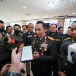 Kapolri Tegaskan Kesiapan Menghadapi Praperadilan yang Diajukan Firli Kapolri-Rakornas-Gakkumdu-2-768x512