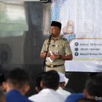 Ratusan ASN Pemkot Jaktim ASN Ikuti Aktualisasi Nilai-nilai Maulid Munjirin memberikan sambutan pada Peringatan Maulid Nabi di Kantor Wali Kota Jaktim