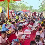 Ratusan Balita memeriahkan acara Gebyar Posyandu di Kelurahan Kalibaru