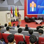 Kepala Dinas Kominfotik DKI saat Seminar Keterbukaan Informasi Publik di FIA UI