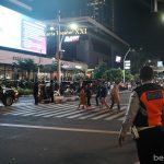 Rekayasa lalu lintas saat perayaan malam tahun baru di Jakarta