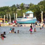 Pengunjung padati Ancol saat libur Natal