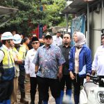 Rano meninjau Pembangunan Embung Kebagusan