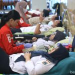 Kegiatan donor darah diikuti ASN dan pegawai di lingkungan Balai Kota DKI Jakarta