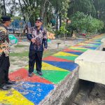 Peninjauan lokasi rencana pembangunan akses jalan di Pulau Pramuka