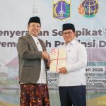 Pemprov DKI Terima 3.922 Sertifikat Aset Senilai Rp102 T