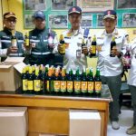 Satpol PP Jakut Sita 637 Botol Miras di Awal Ramadan