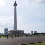 Ribuan Pengunjung Padati Monas