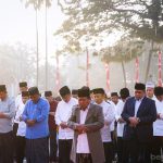 Rano Ikuti Salat Idul Adha di Balaikota