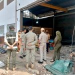 Petugas Gabungan Hentikan Proyek Tak Berizin di Marunda