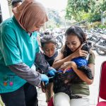 Kelurahan Rawasari Kolaborasi Sudin KPKP Gelar Vaksinasi Rabies vaksin
