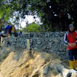 Perbaikan Turap Kali Krukut di Pela Mampang Capai 50 Persen Perbaikan Turap Kali Krukut Segmen Jalan Canadianti Dikebut